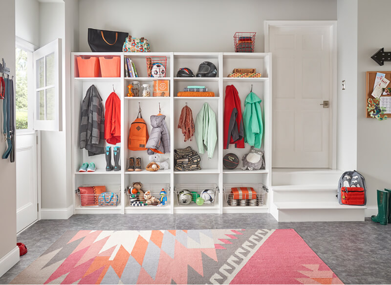 mudroom organization