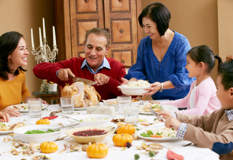 Organization for Before and After Thanksgiving Day