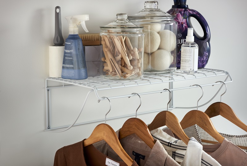 laundry room shelf