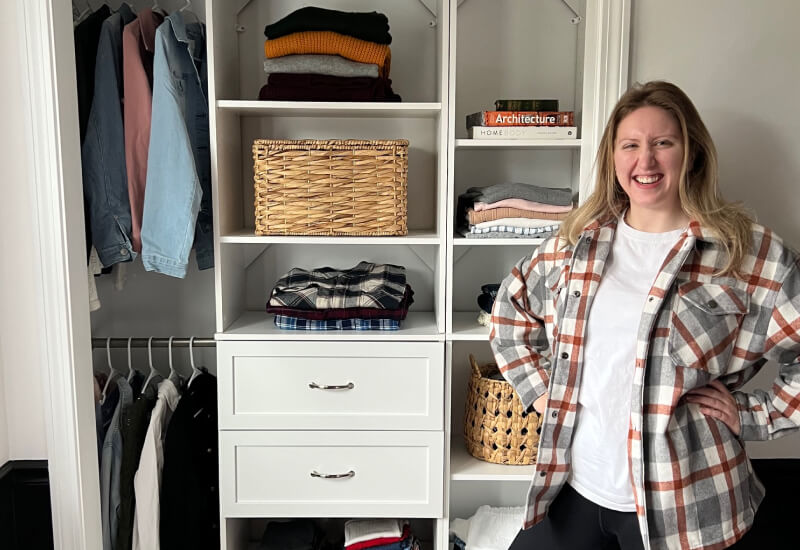 Small Closet, Big Change: An Inspirational Closet Makeover