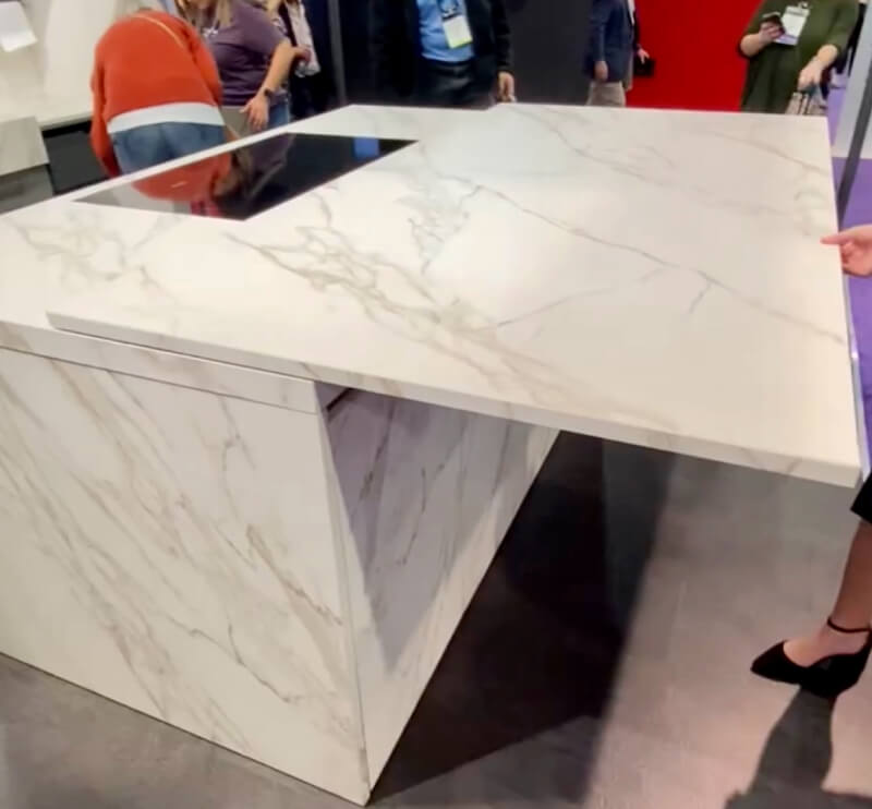 retractable kitchen counter