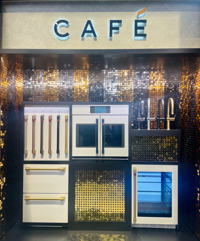 metallic kitchen hardware