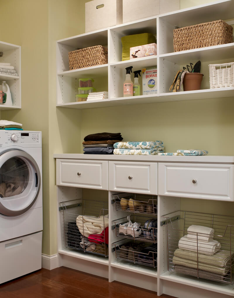 laundry room cabinets
