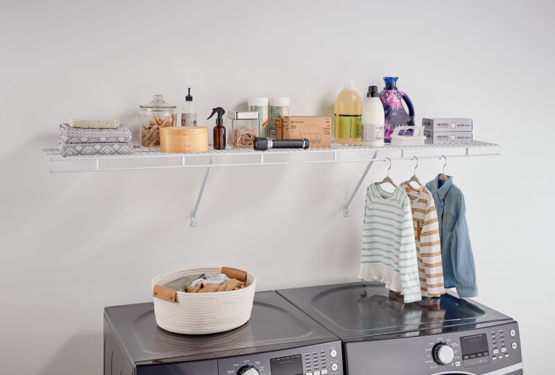 laundry room shelf