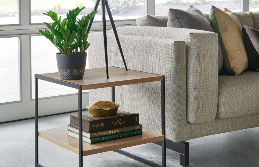 end table in living room