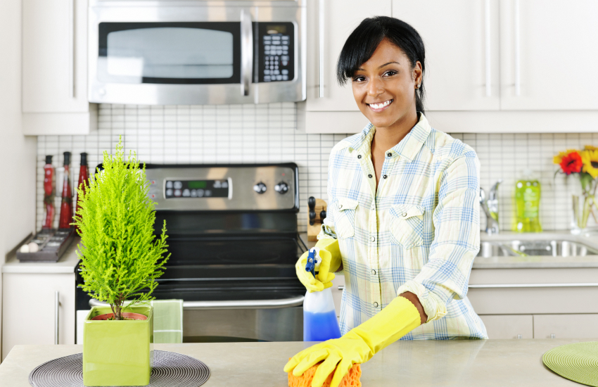 How to Clean Kitchen Countertops