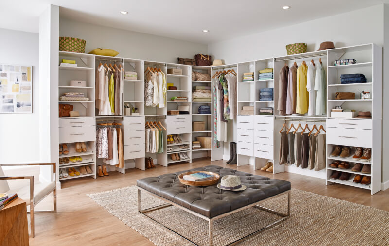 walk-in closet system