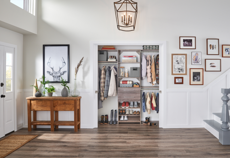 Entryway closet