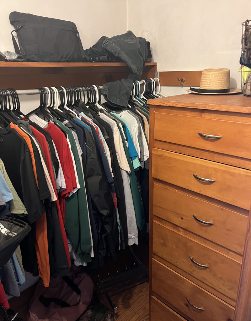 old closet system