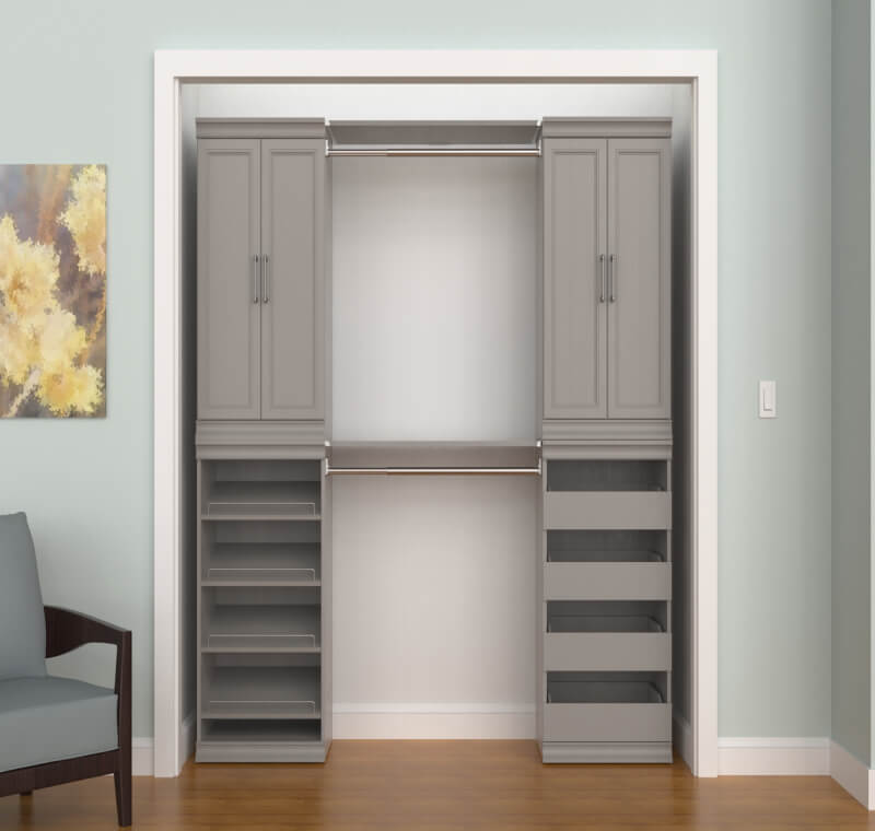 modular reach-in closet