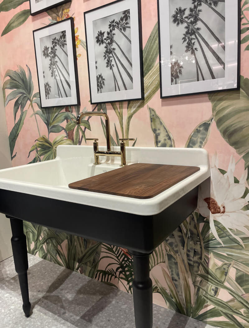 black matte bathroom sink