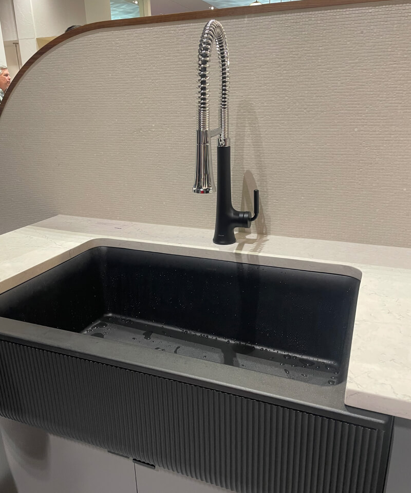 black matte kitchen sink