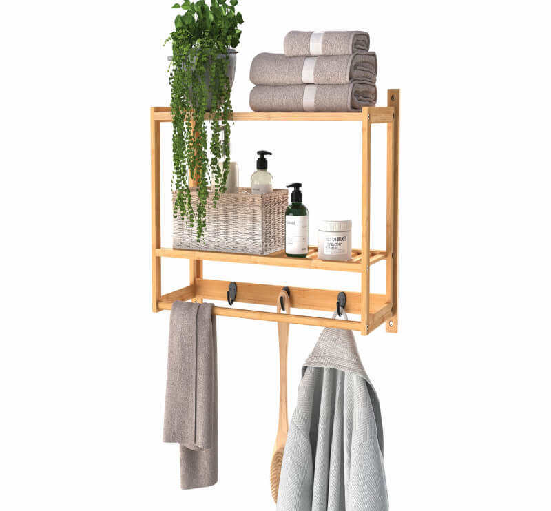bamboo shelf