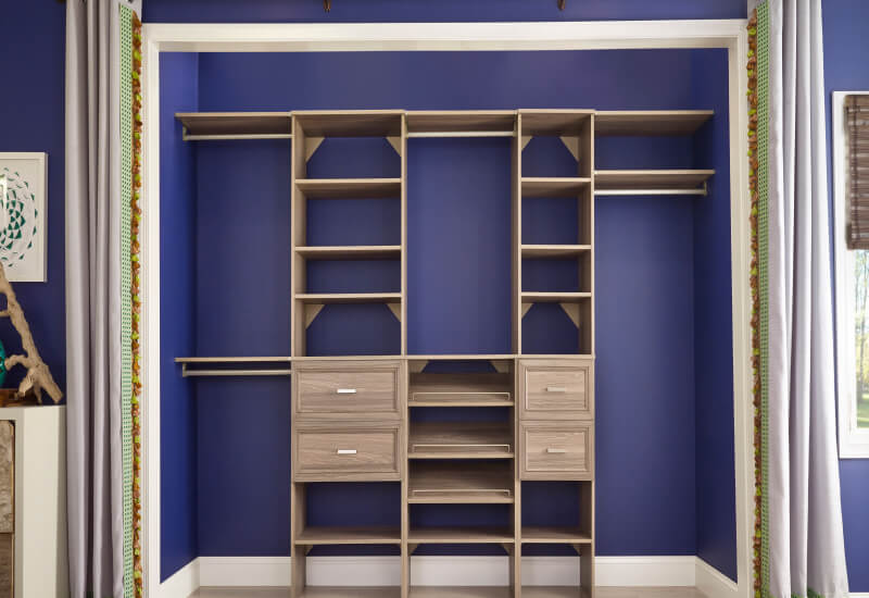 SuiteSymphony wood closet