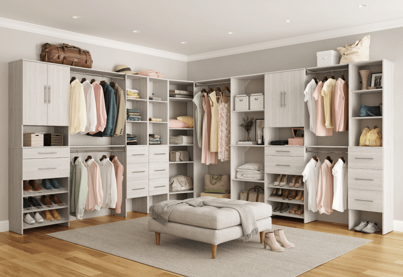 BrightWood closet system