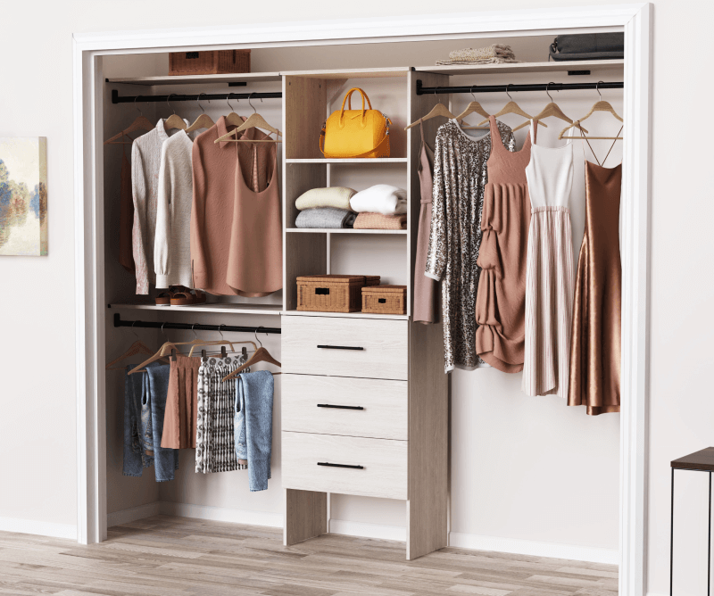 reach-in closet