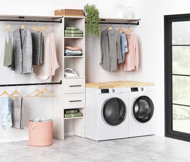 laundry room organization