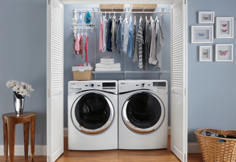 laundry room organization