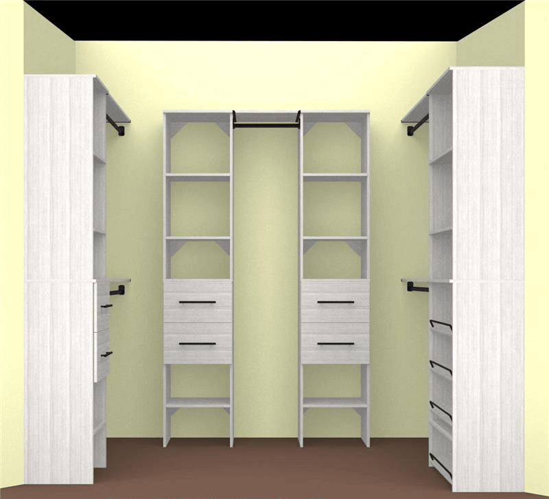 rendering of closet design