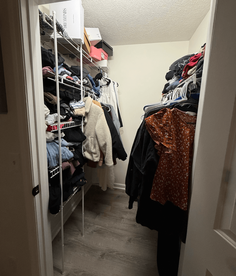 wire closet system