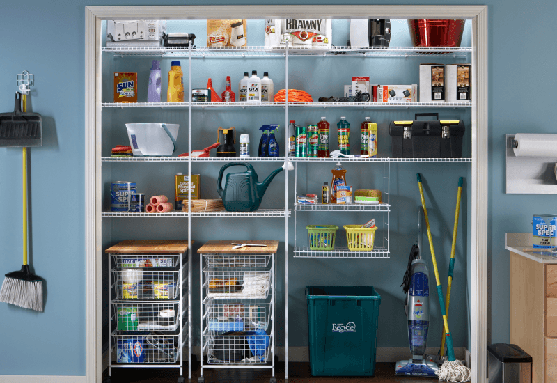 wire pantry system